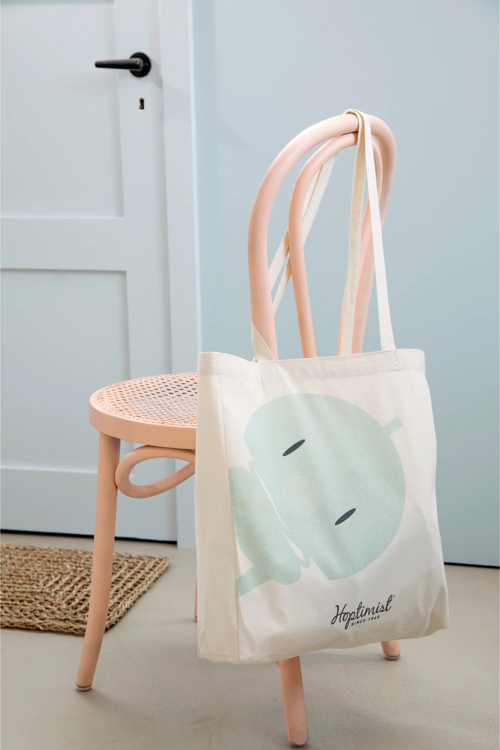 Hoptimist shopper tygpåse, Blue Hoptimist