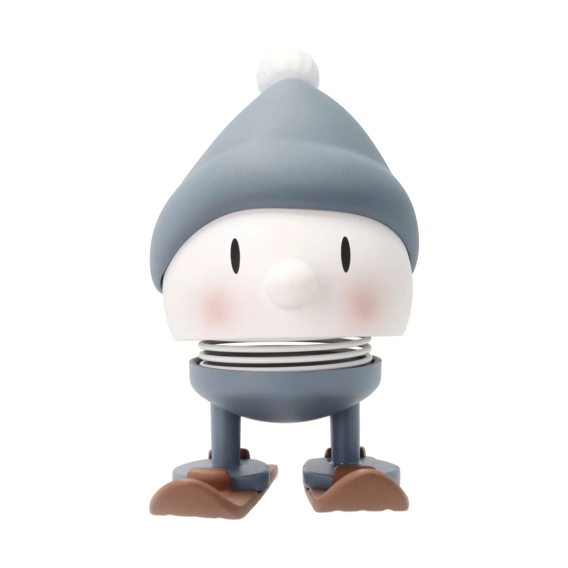 Hoptimist skiing Bumble S figur, Sky Hoptimist