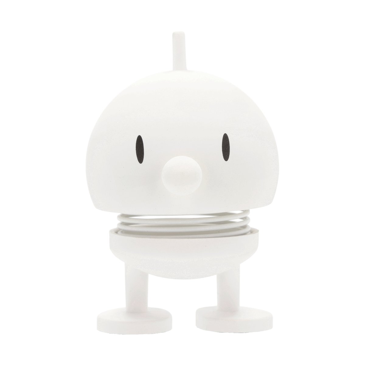Hoptimist Soft Bumble S figur White | Skandinavisk Design | Träfigurer | Vit