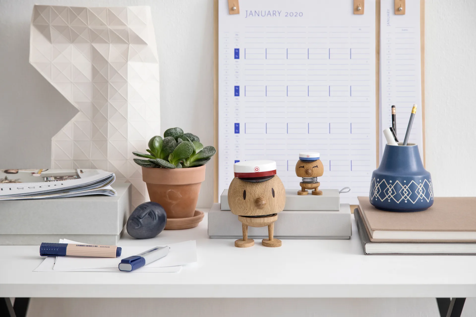 Hoptimist Student Bimble S figur, Oak Hoptimist