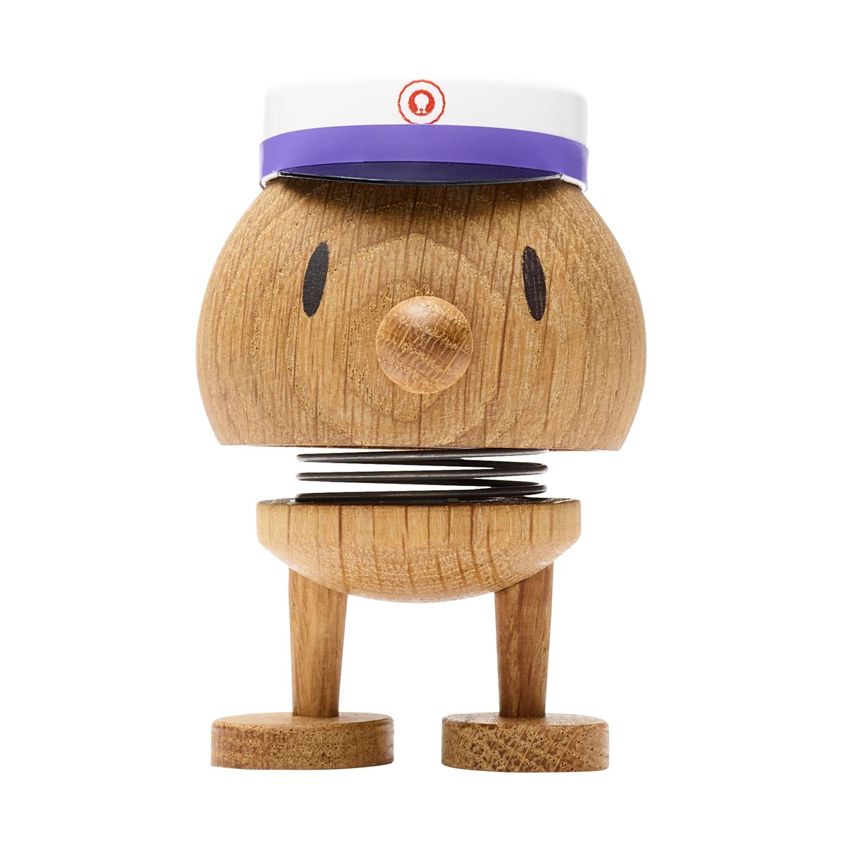 Hoptimist Student Bumble S figur Oak | Skandinavisk Design | Träfigurer | Brun