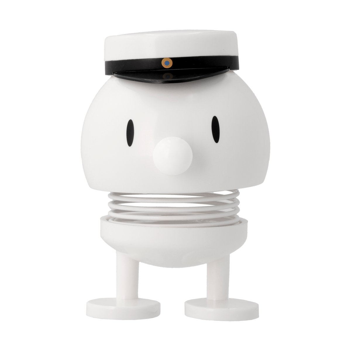 Hoptimist Swedish Student Bumble S figur White | Skandinavisk Design | Träfigurer | Vit
