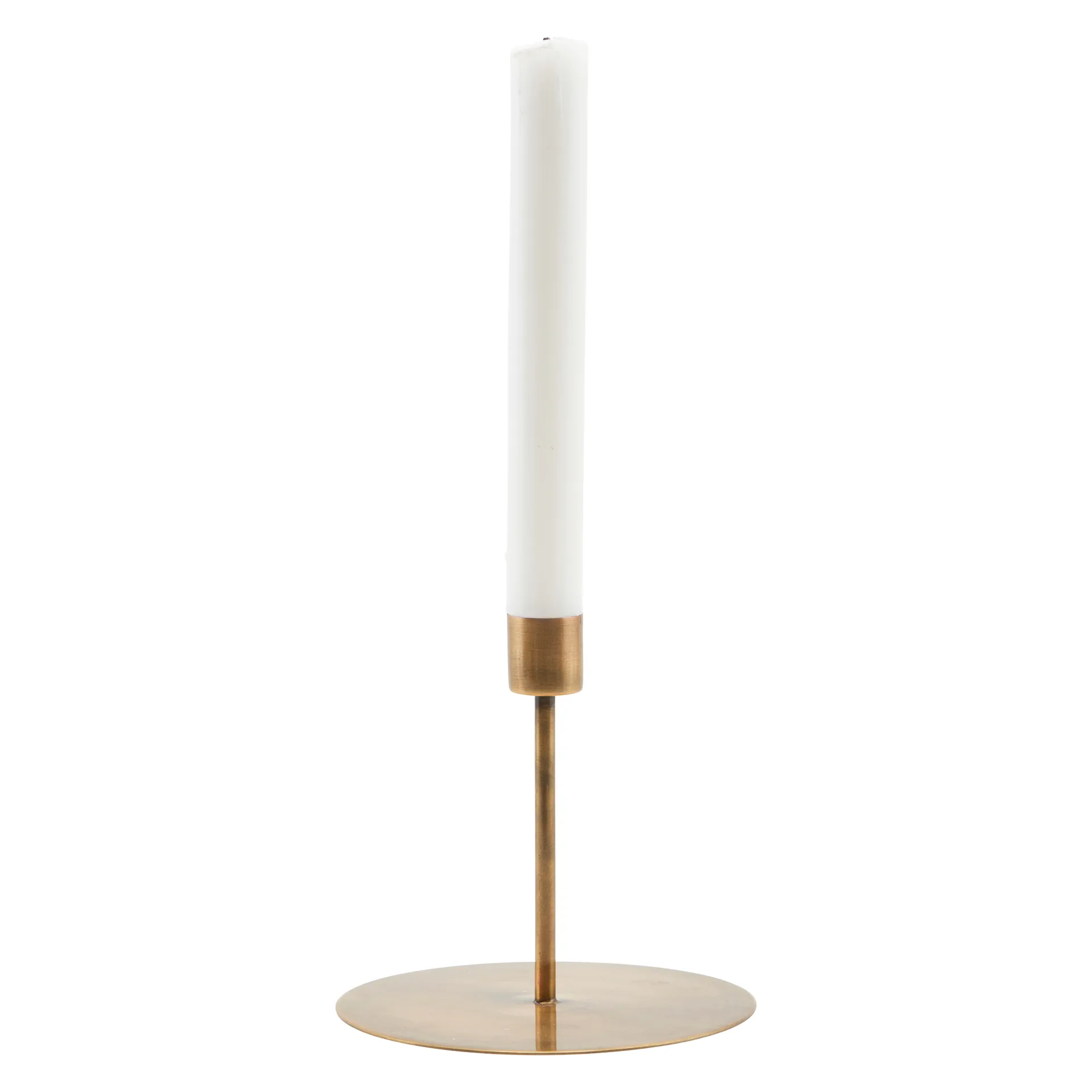 Anit ljusstake antik mässing, 12 cm House Doctor