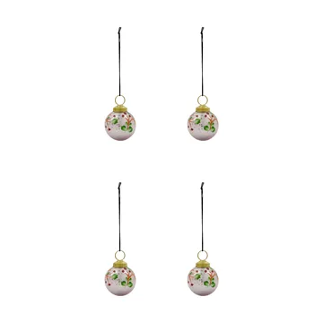 Antico julgranskula 4-pack - Rosa - House Doctor