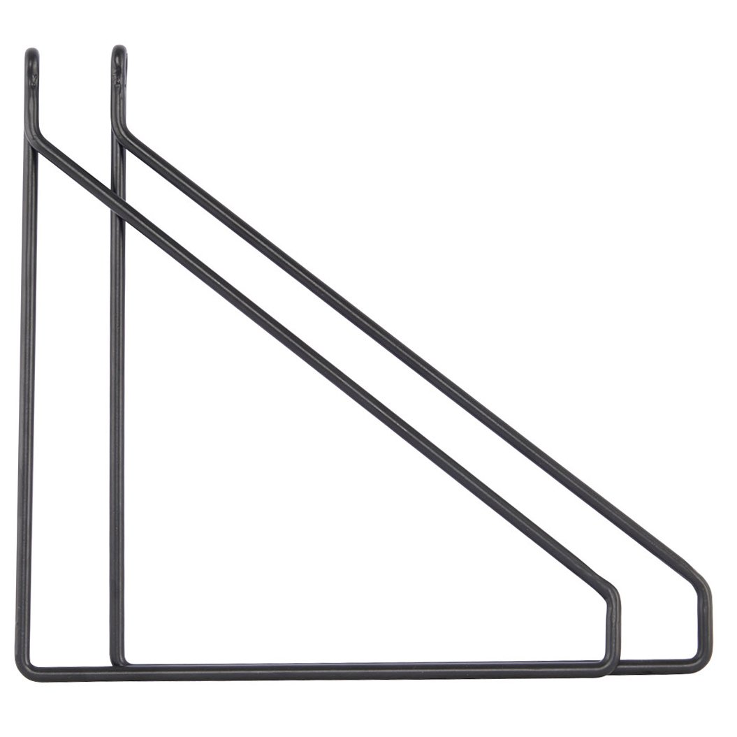 House Doctor Apart hyllkonsoler 2-pack Svart | Skandinavisk Design | Hyllor & Hyllsystem | Svart