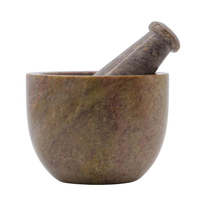House Doctor Arb mortel med stöt 10 cm Brun | Skandinavisk Design | Mortlar | Brun
