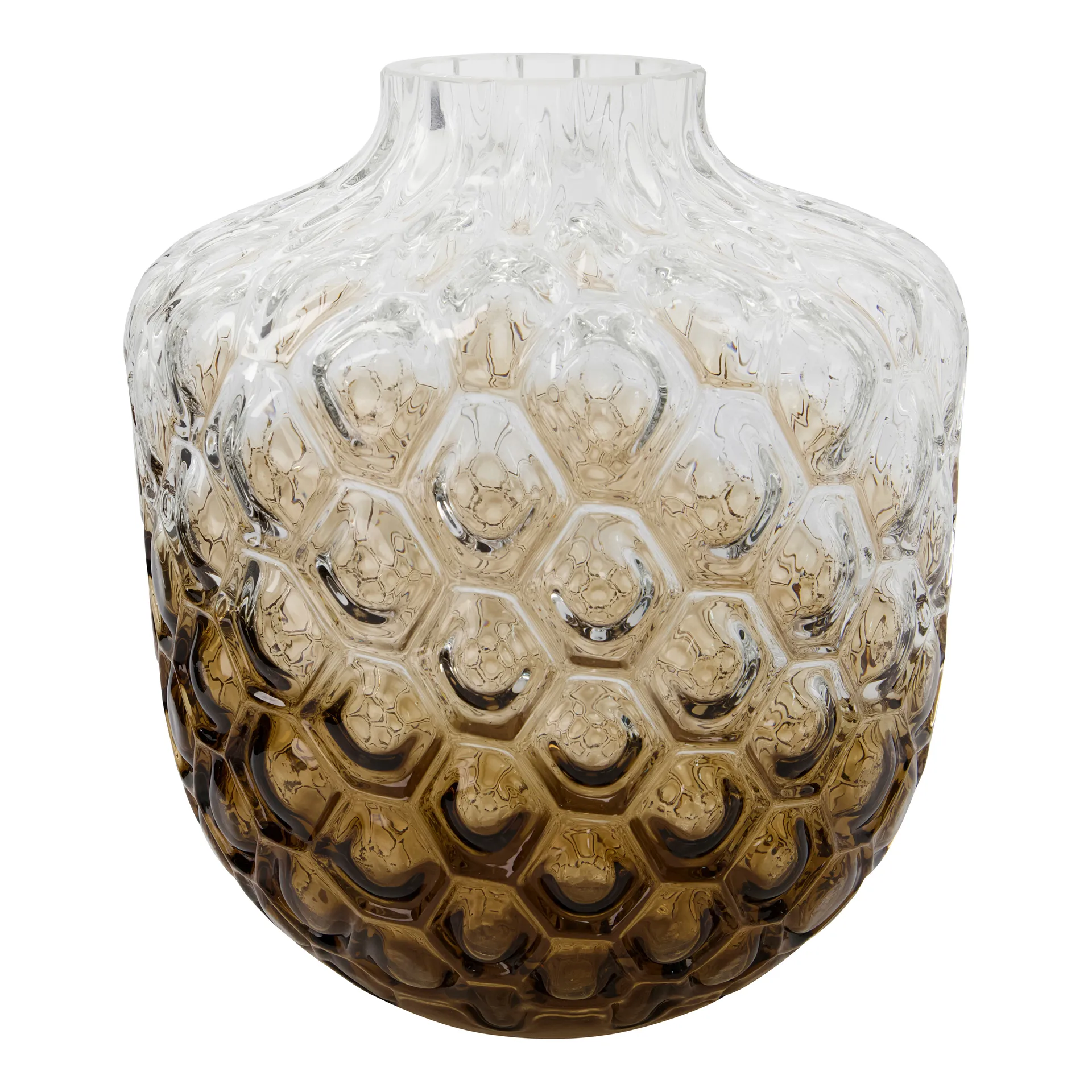 Art Deco vas 31 cm, Brun House Doctor