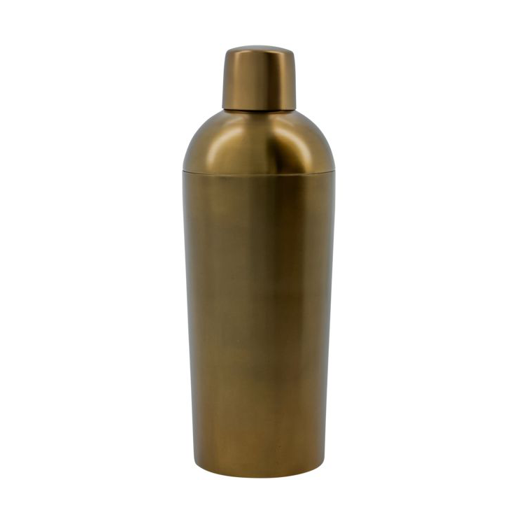 House Doctor Baar shaker 23 cm Antik mässing | Skandinavisk Design | Shakers | Guldfärgad