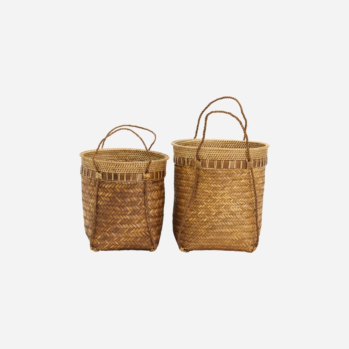 House Doctor Balie förvaringskorg 2-pack Natur | Skandinavisk Design | Förvaringskorgar | Beige