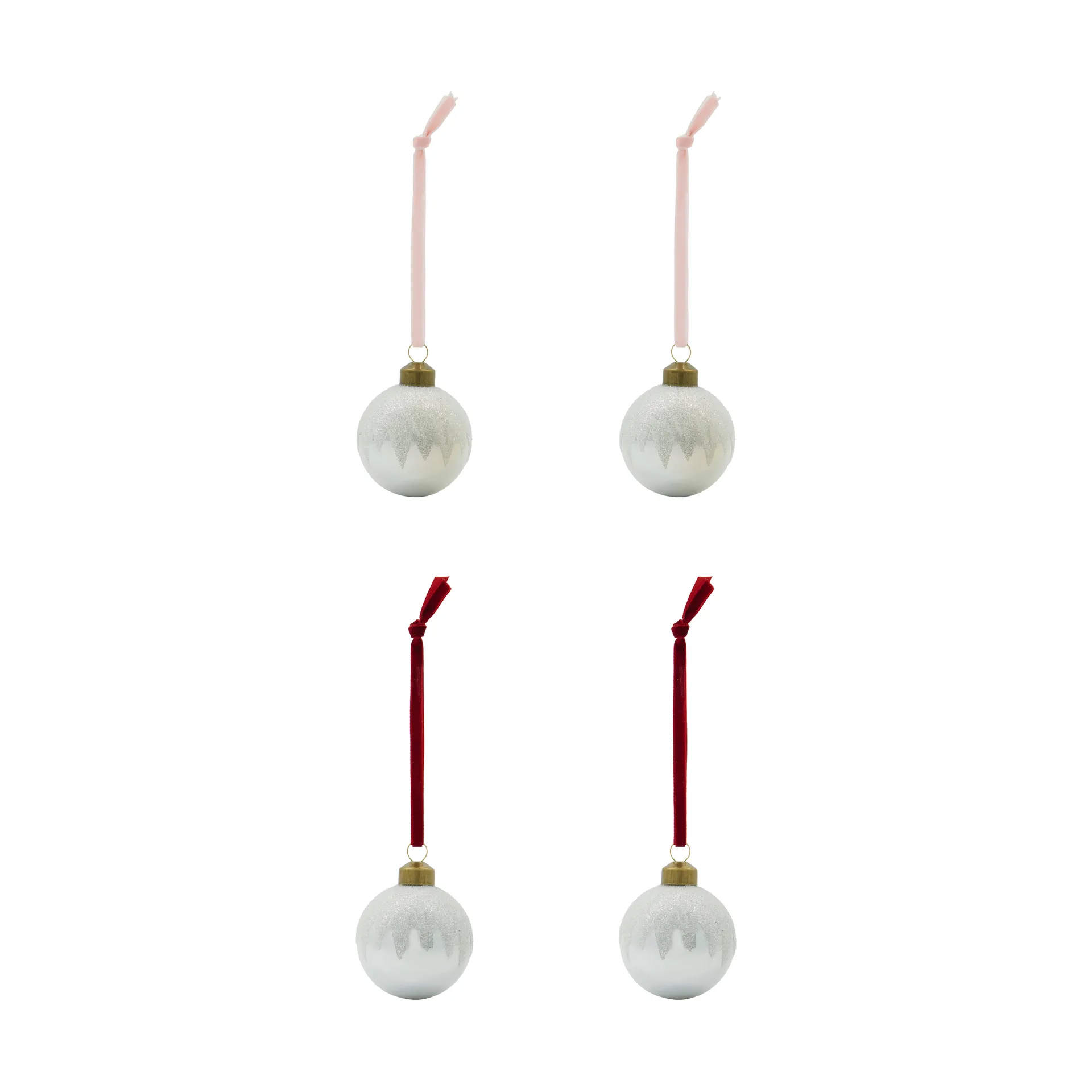 Bano julgranskula 4-pack, Silver House Doctor