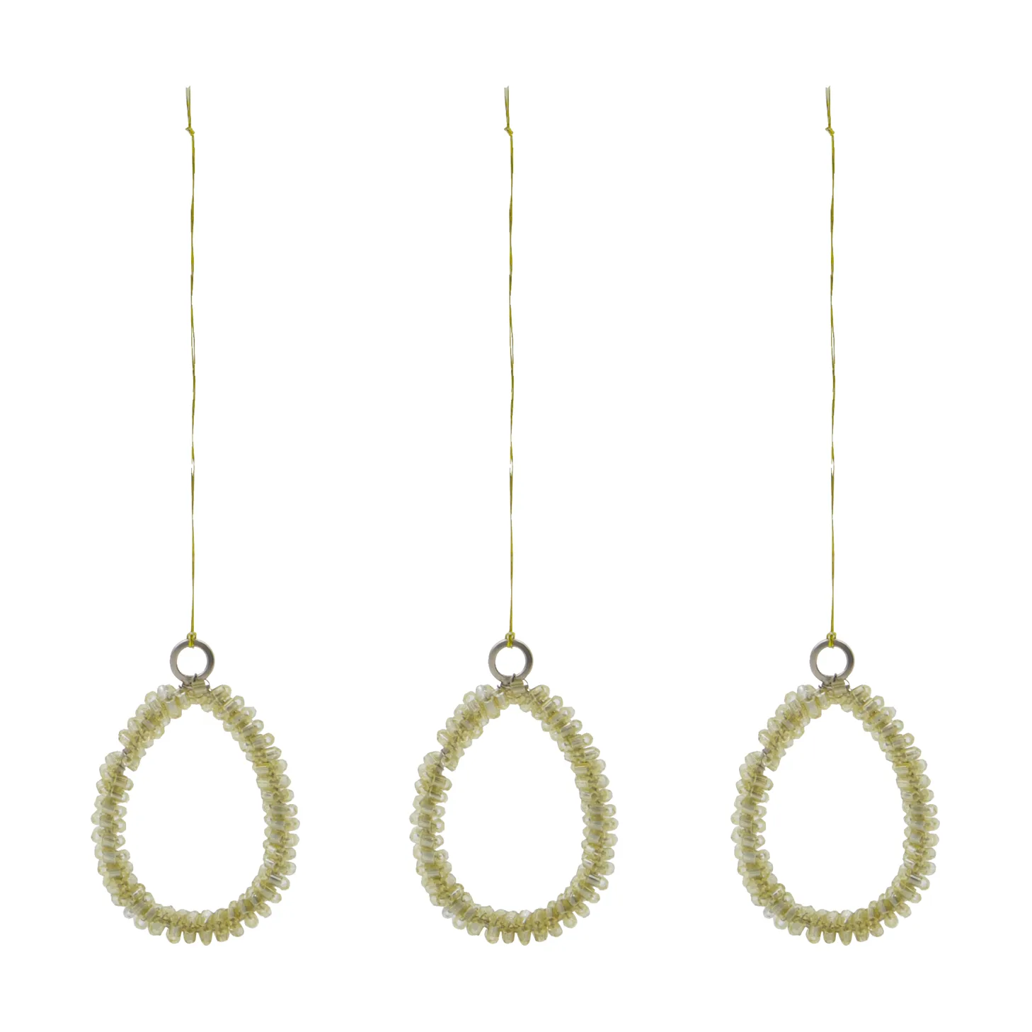 Beads påskhänge 3-pack, Champagne House Doctor