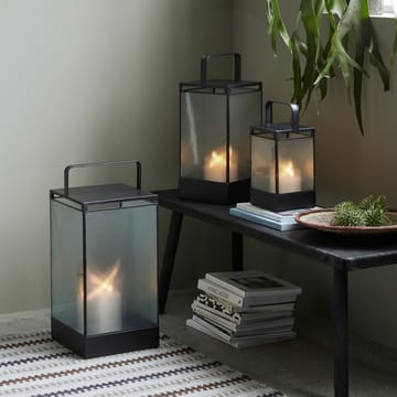 Blaze lykta 40 cm - Svart antikvitet - House Doctor