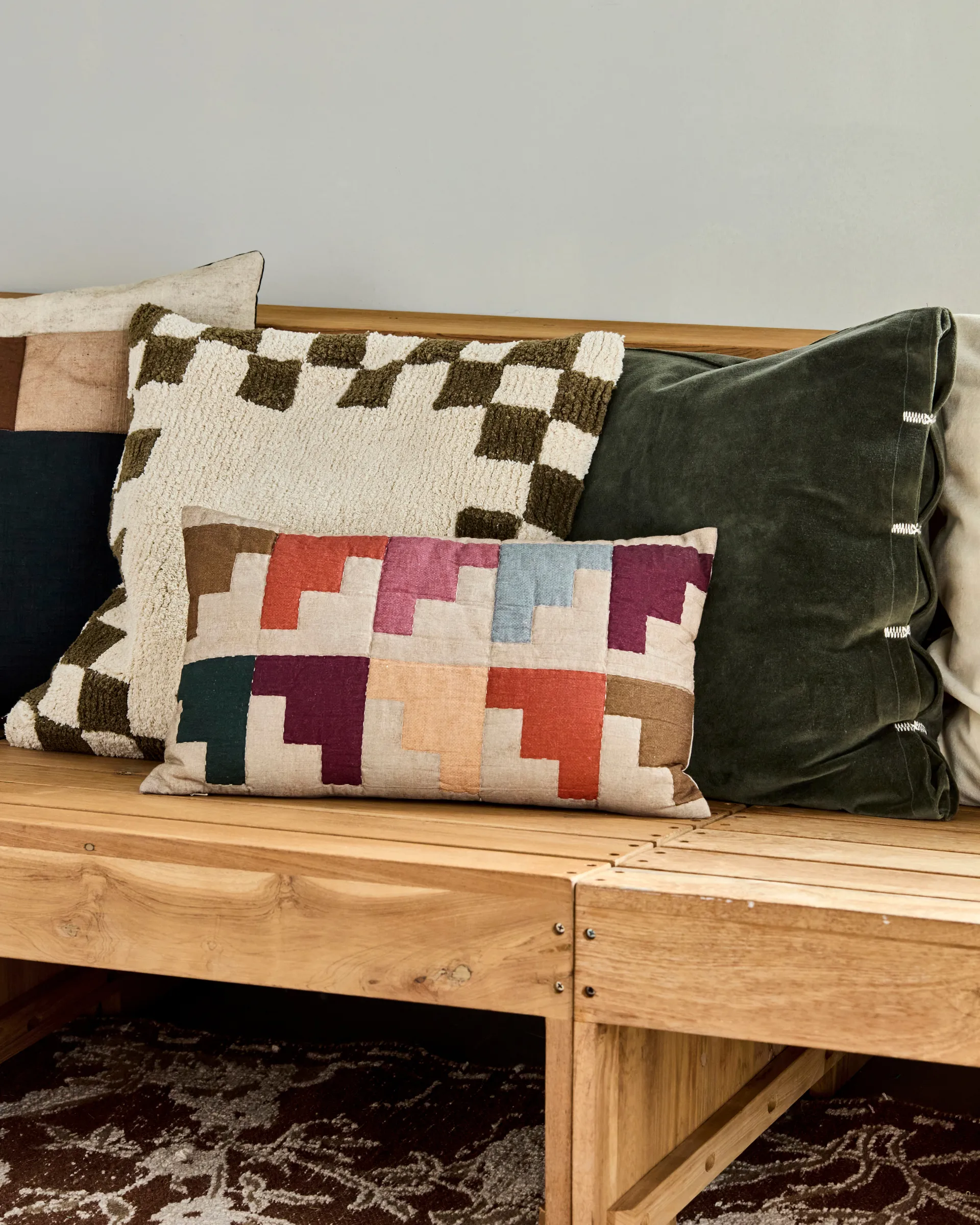 Block kuddfodral 30x50 cm, Multi House Doctor