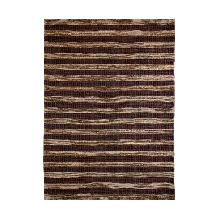 Block matta brun-natur - 160x230 cm - House Doctor