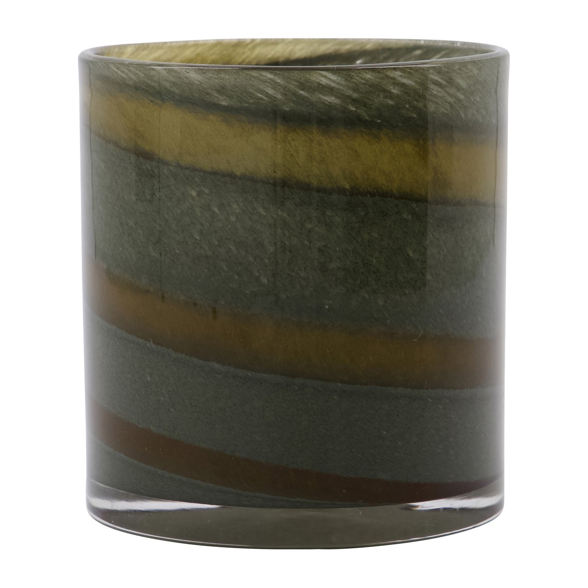 House Doctor Blur värmeljushållare 9 cm Brun | Skandinavisk Design | Ljuslyktor & Ljusfat | Brun