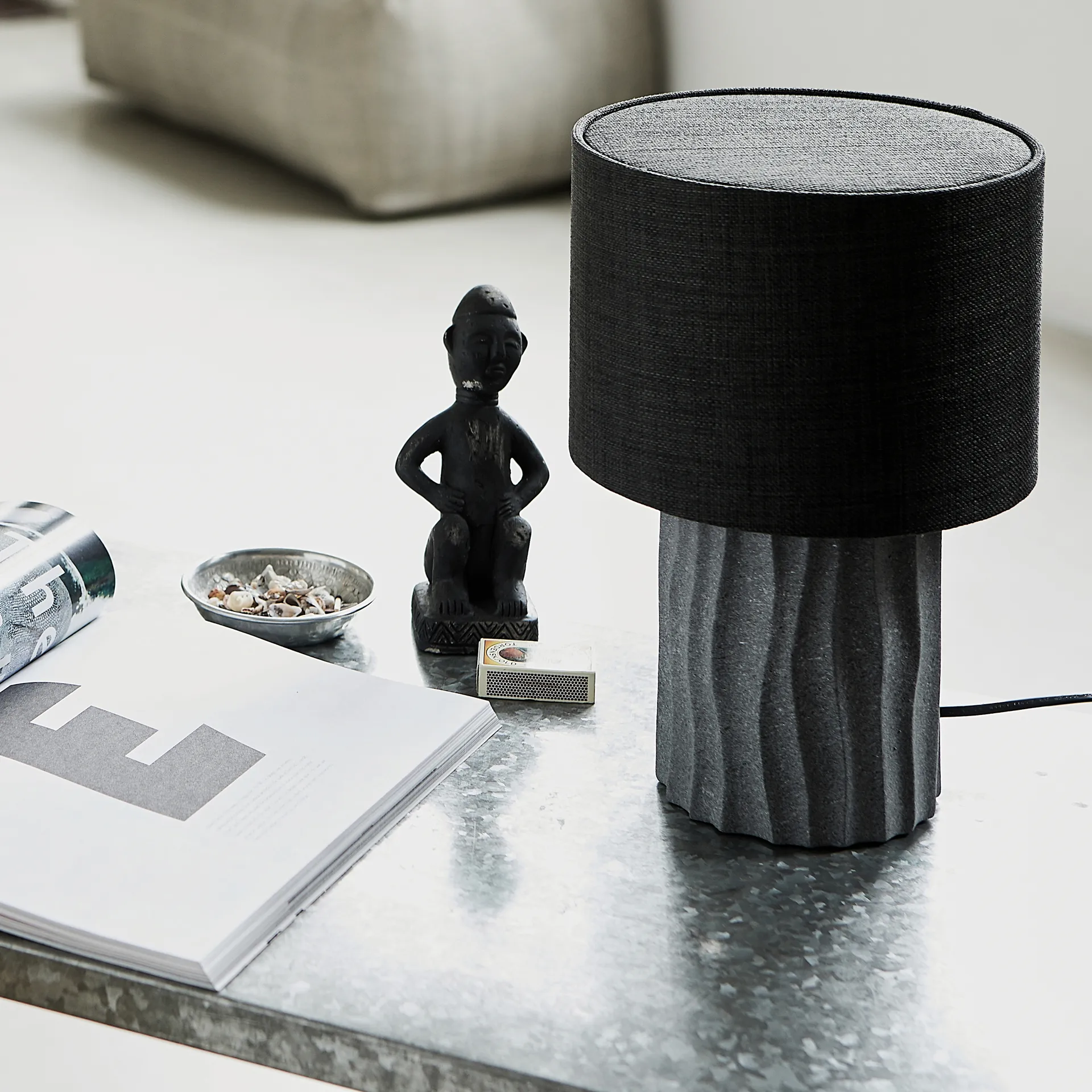 Bora bordslampa 32 cm, Grå House Doctor