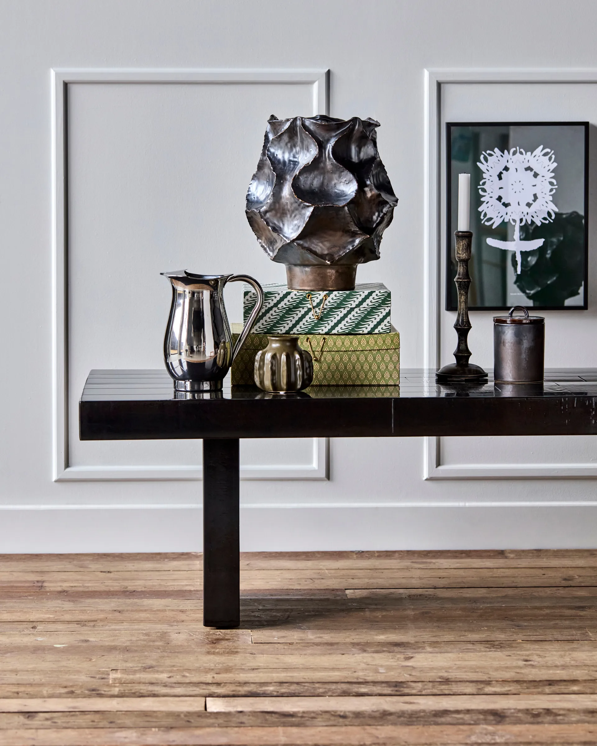 Brick soffbord 150x60x44 cm, Svart House Doctor