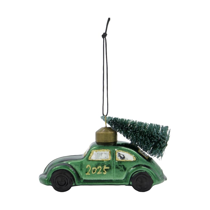 Car julhänge - Grön-guld - House Doctor