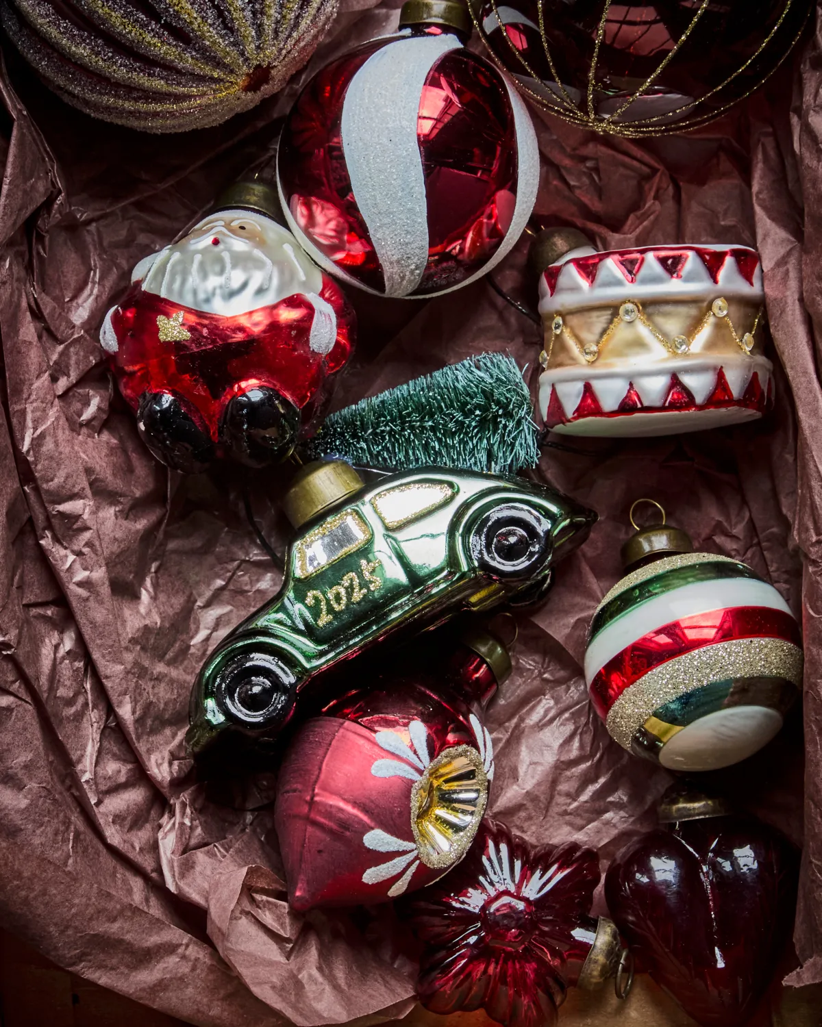 Car julhänge, Grön-guld House Doctor