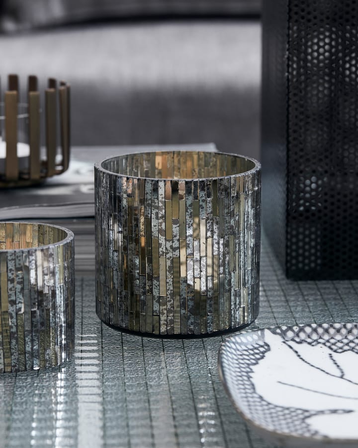 Cara värmeljushållare Ø10 cm - Silver - House Doctor