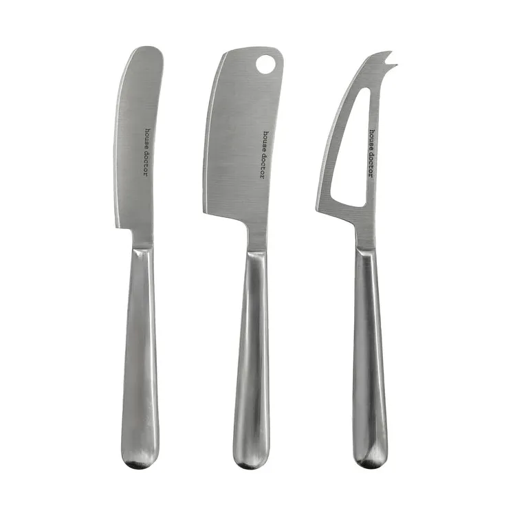 Cheese ostknivar 3 delar, Silver House Doctor