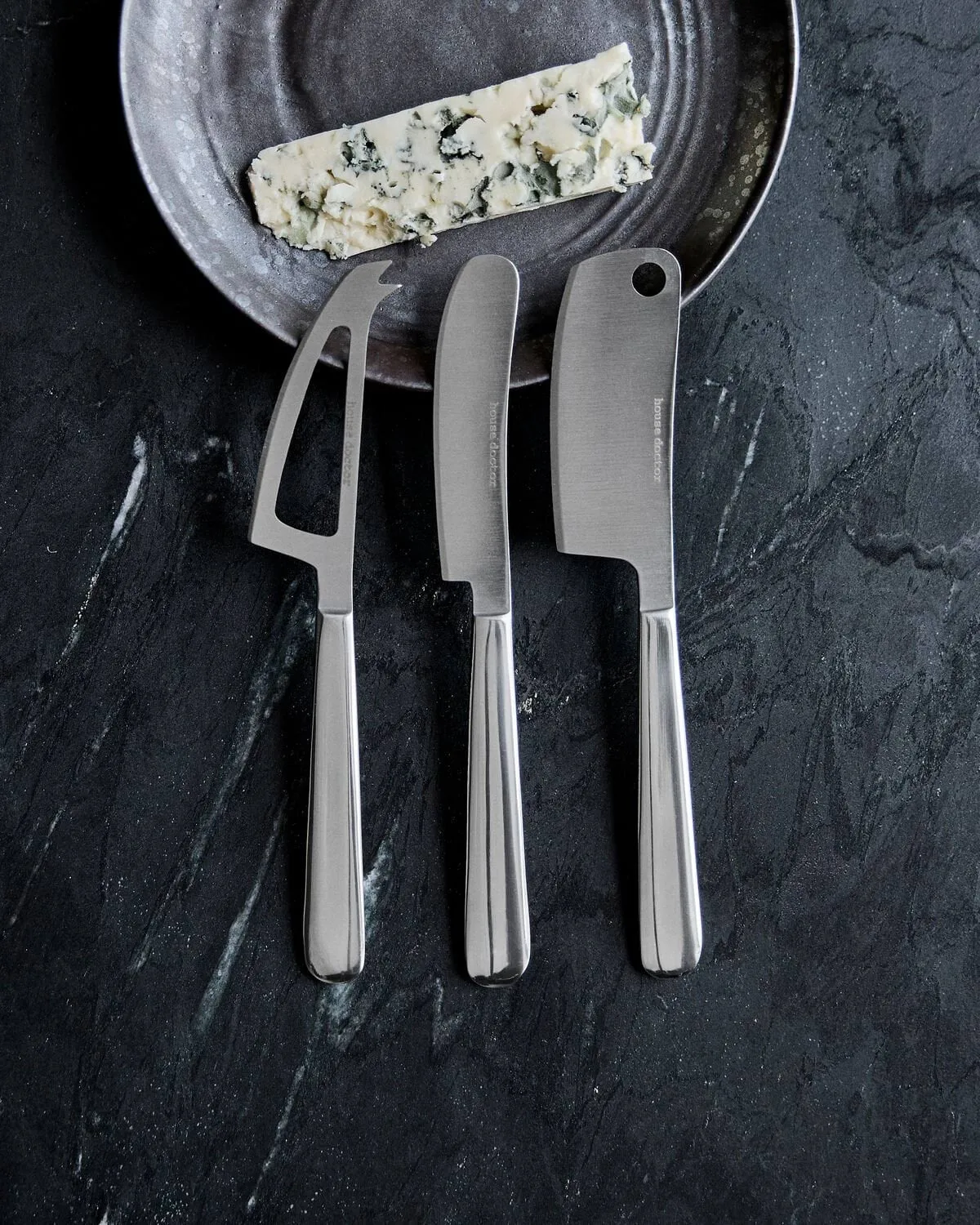 Cheese ostknivar 3 delar, Silver House Doctor
