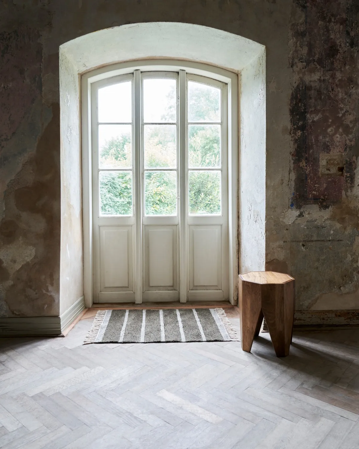 Chen matta 60x90 cm, Mörkbrun House Doctor