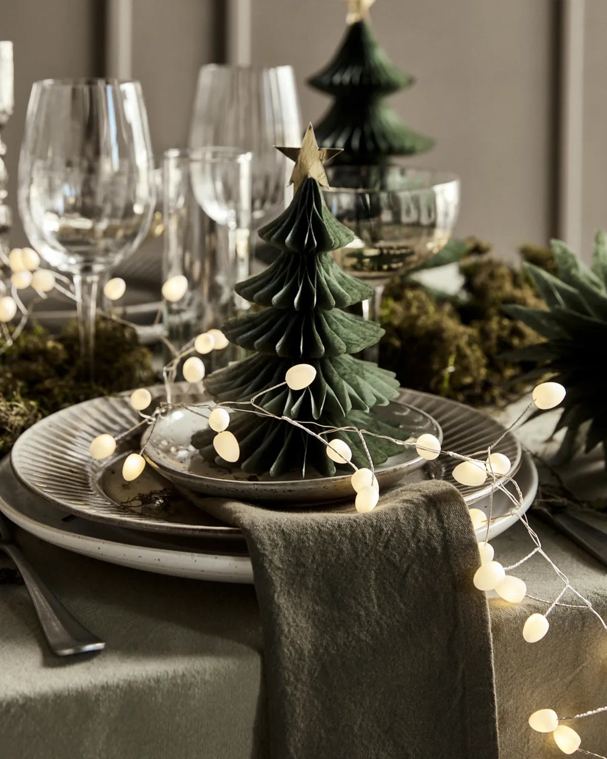 Cher ljusslinga 250 cm, Vit-silver House Doctor