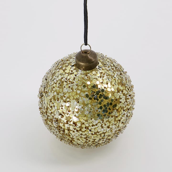 Chosen julgranskula Ø8 cm, Guld House Doctor
