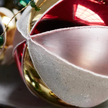 Cirkus julgranskula Ø8 cm - Röd - House Doctor