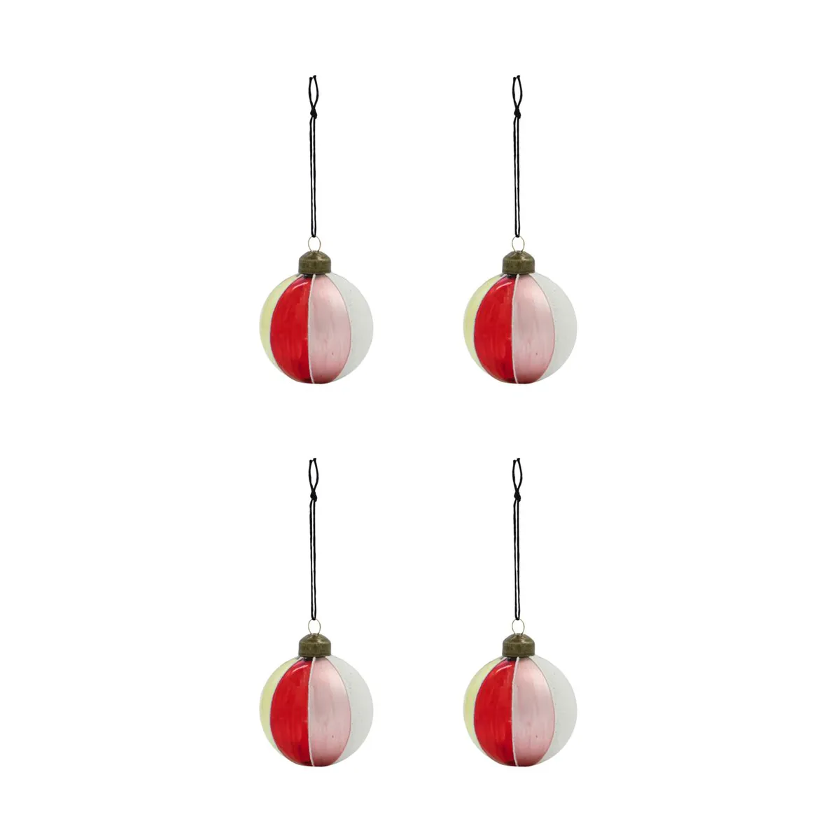 House Doctor Cirkus julkula Ø6 cm 4-pack Multi