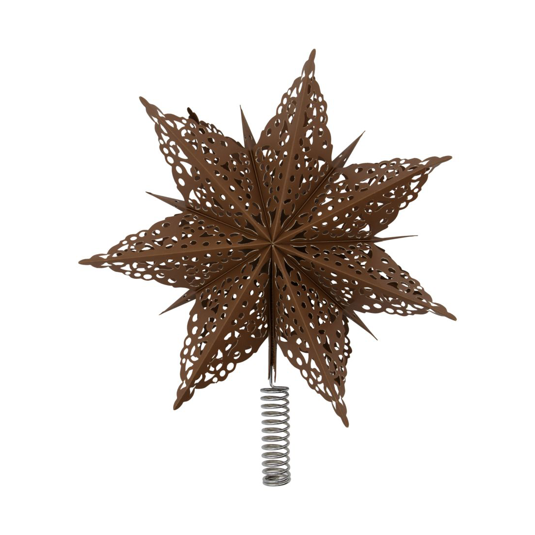 House Doctor Clip toppstjärna 30 cm Brun | Skandinavisk Design | Juldekorationer & Julpynt | Brun