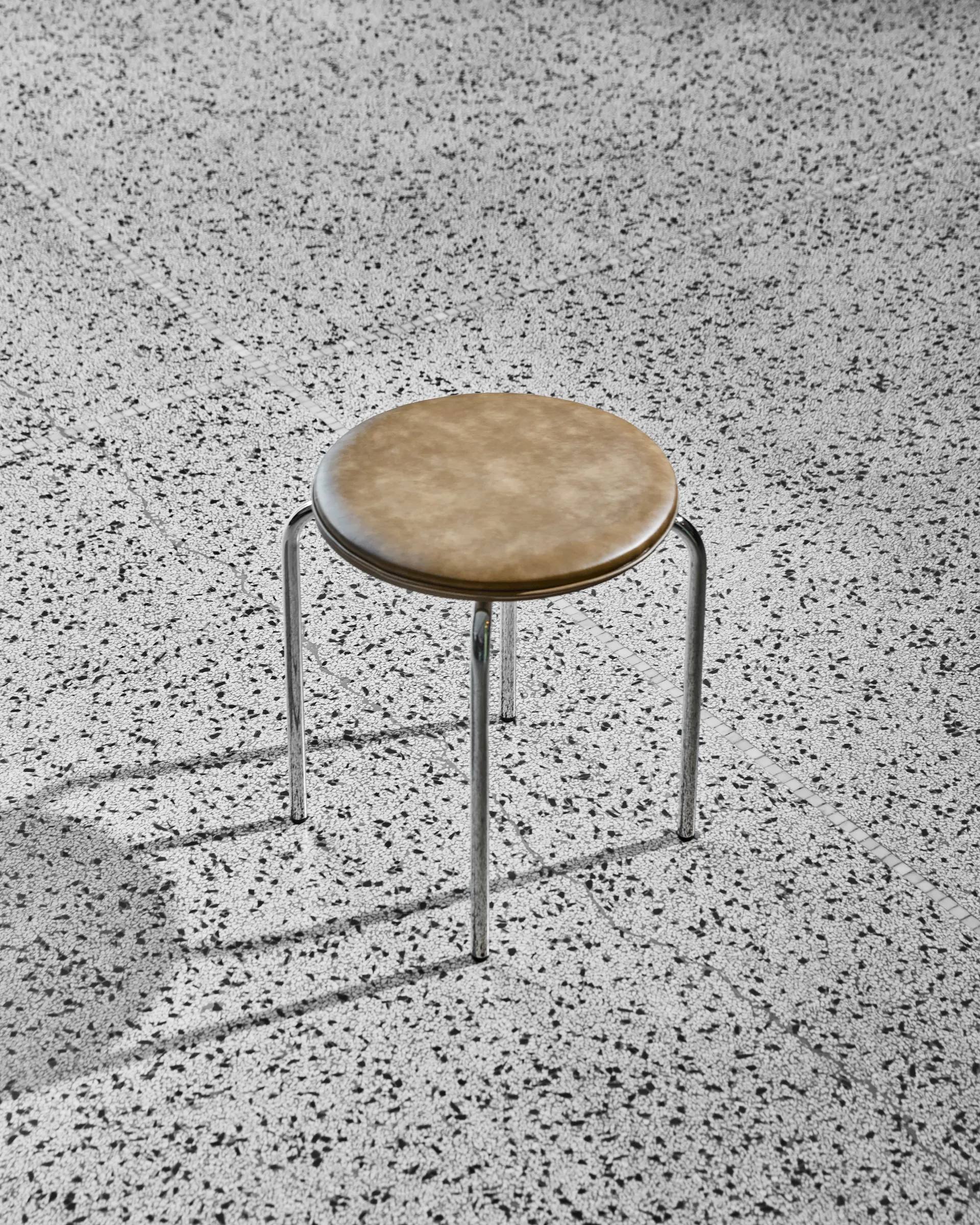 Comma rund pall, Khaki, Ø37x45 cm House Doctor