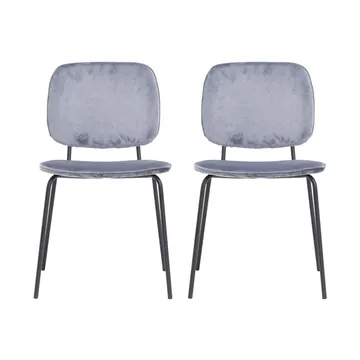 Comma stol 2-pack Grå - House Doctor