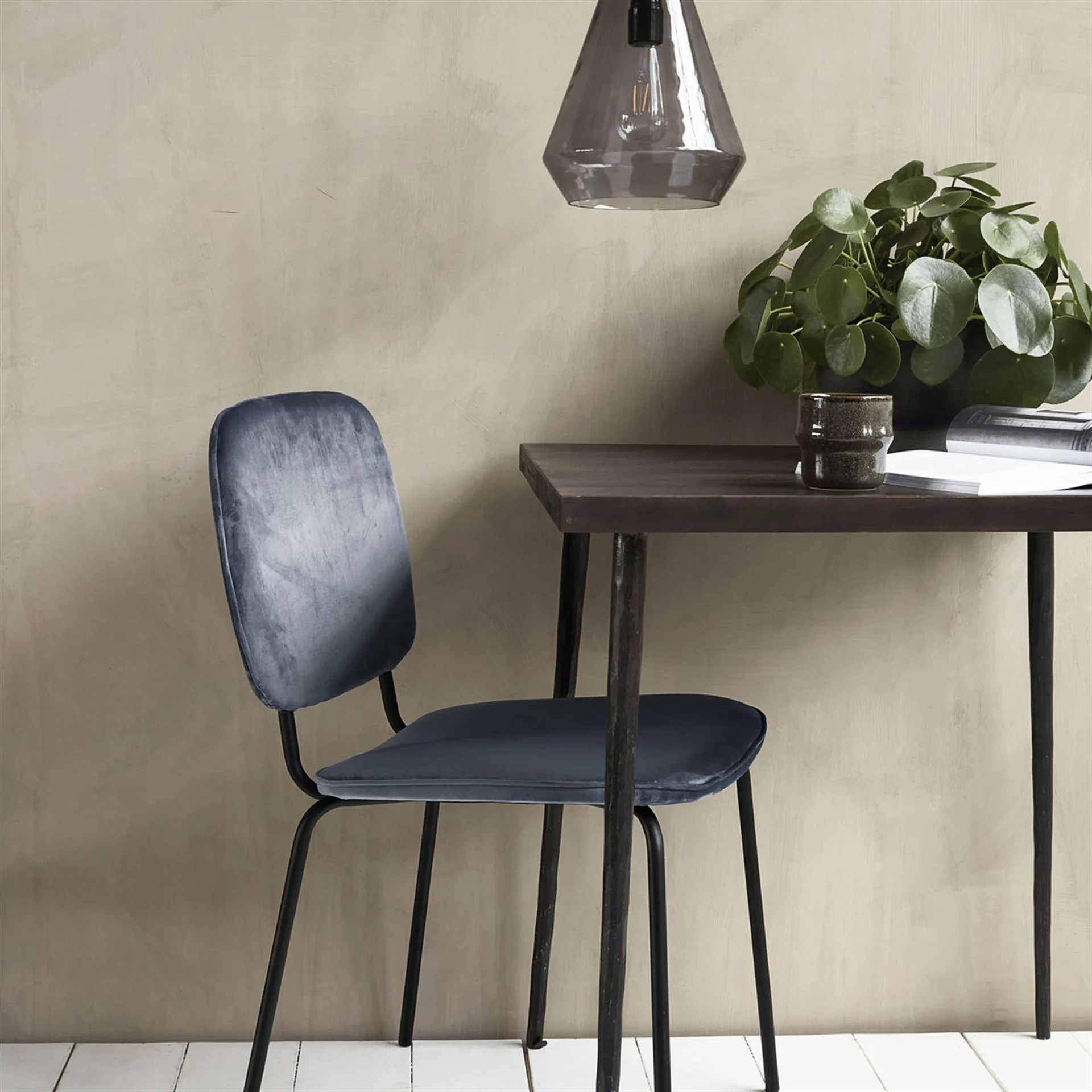 Comma stol 2-pack Grå House Doctor