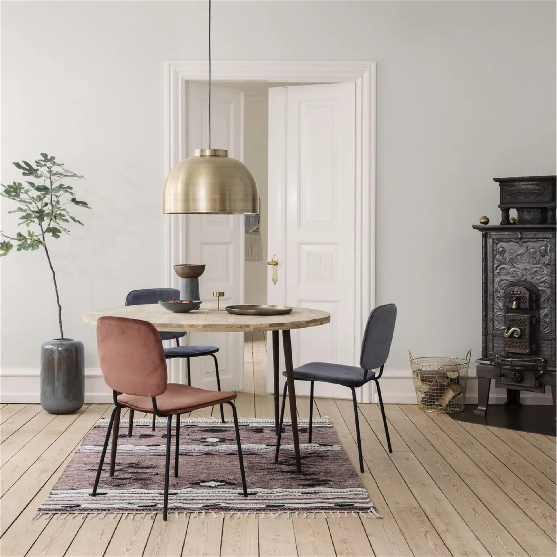 Comma stol 2-pack Grå House Doctor