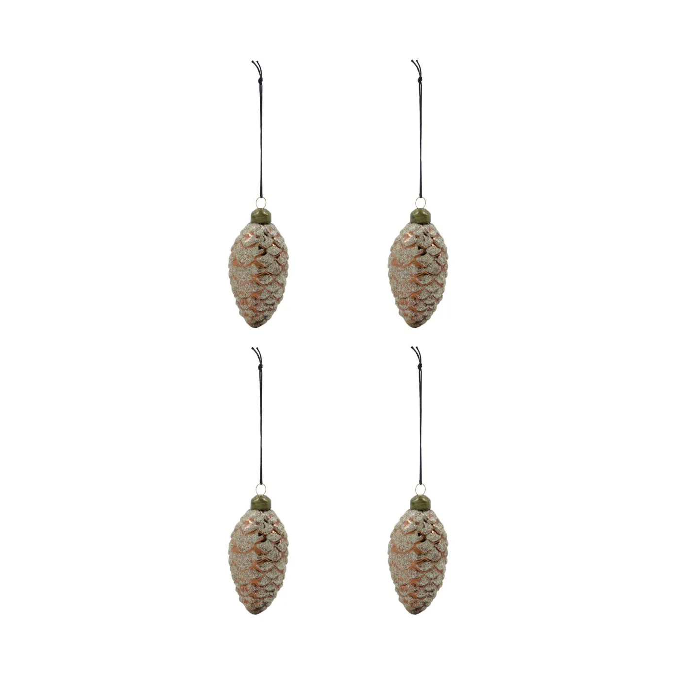 Cona julkula Ø5,5 cm 4-pack, Brun House Doctor