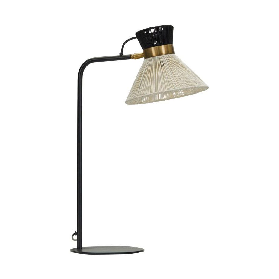 House Doctor Cord bordslampa Svart | Skandinavisk Design | Bordslampor | Svart