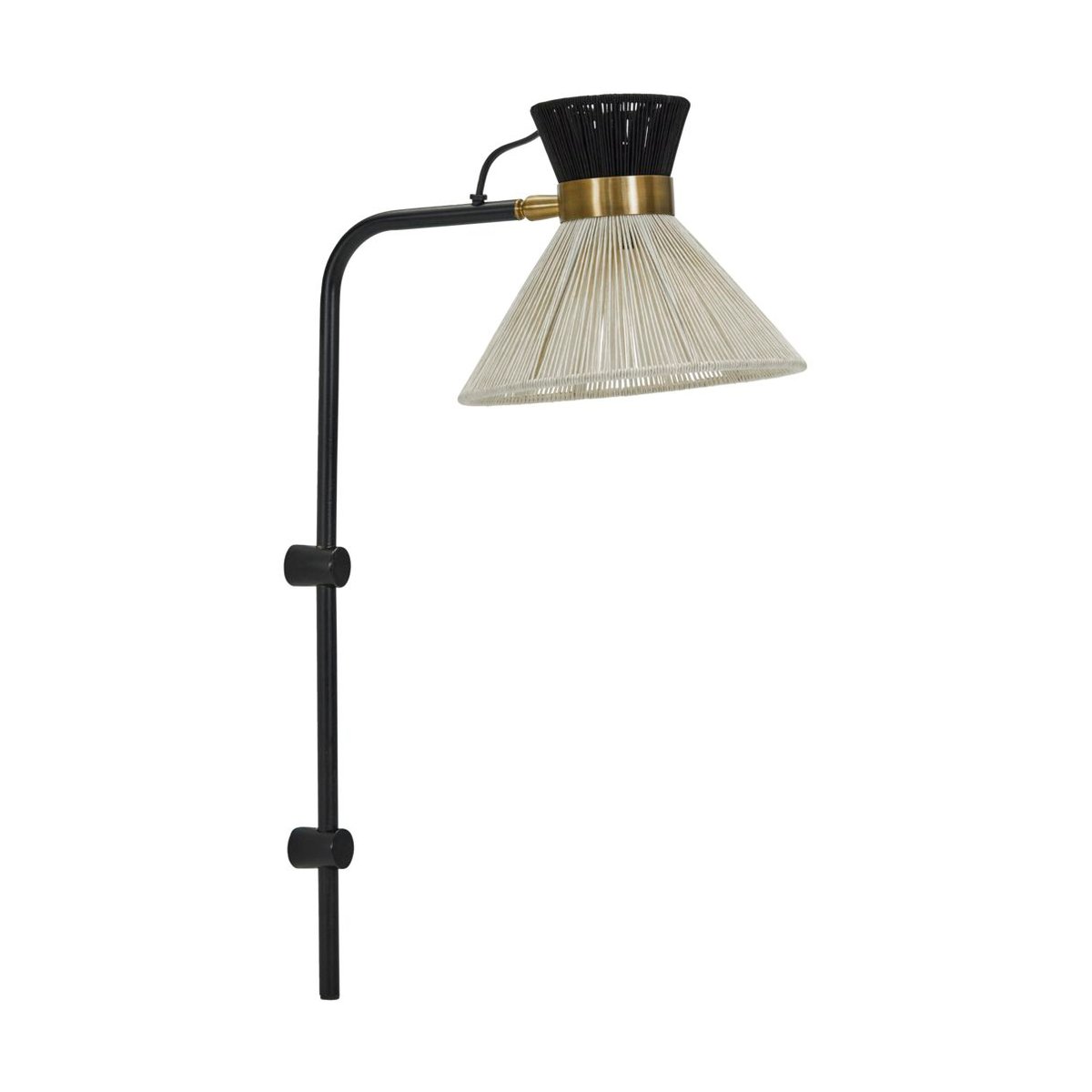 House Doctor Cord vägglampa Svart | Skandinavisk Design | Vägglampor | Svart