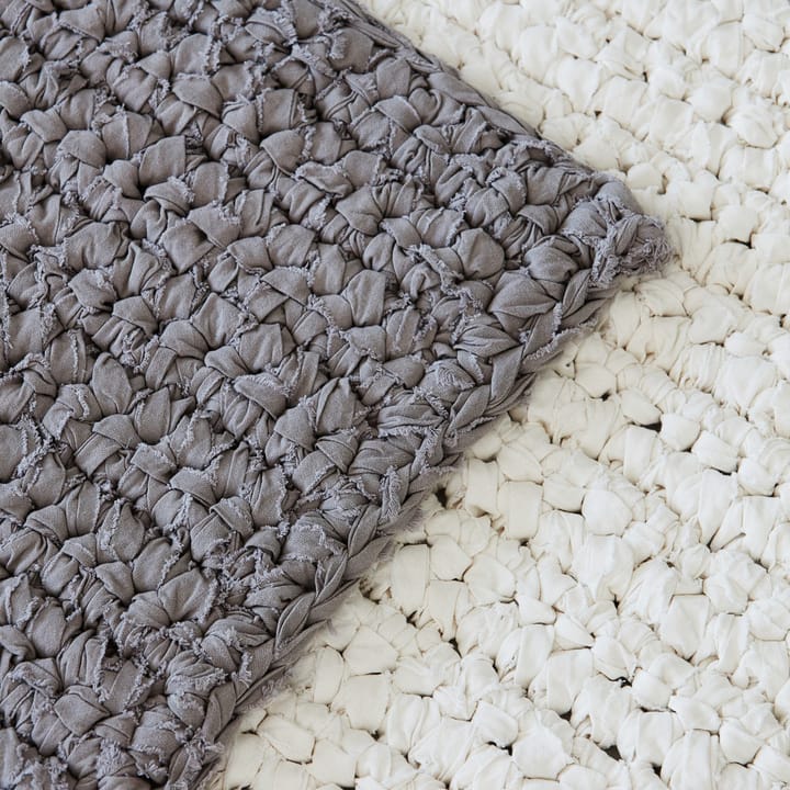 Crochet matta 60x90 cm - Vit - House Doctor