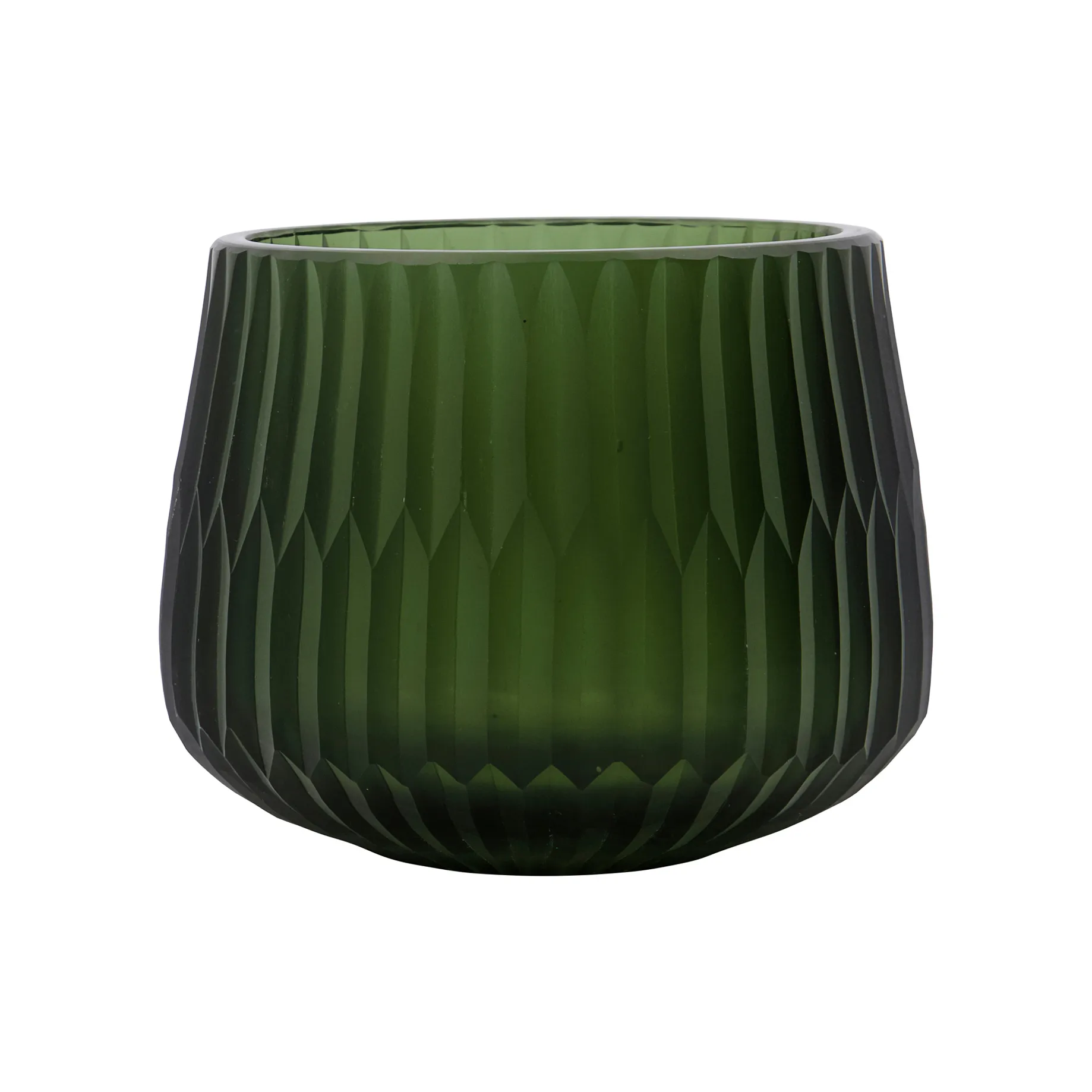 Crown värmeljushållare Ø14 cm, Grön House Doctor