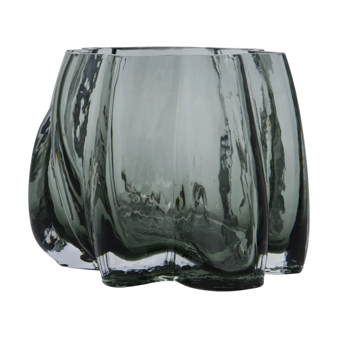 Curva värmeljusstake, Rökig grå House Doctor