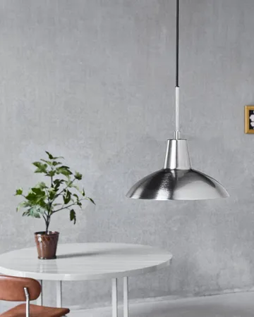 Desk pendel - Borstad silverfärg, Ø32x31 cm - House Doctor