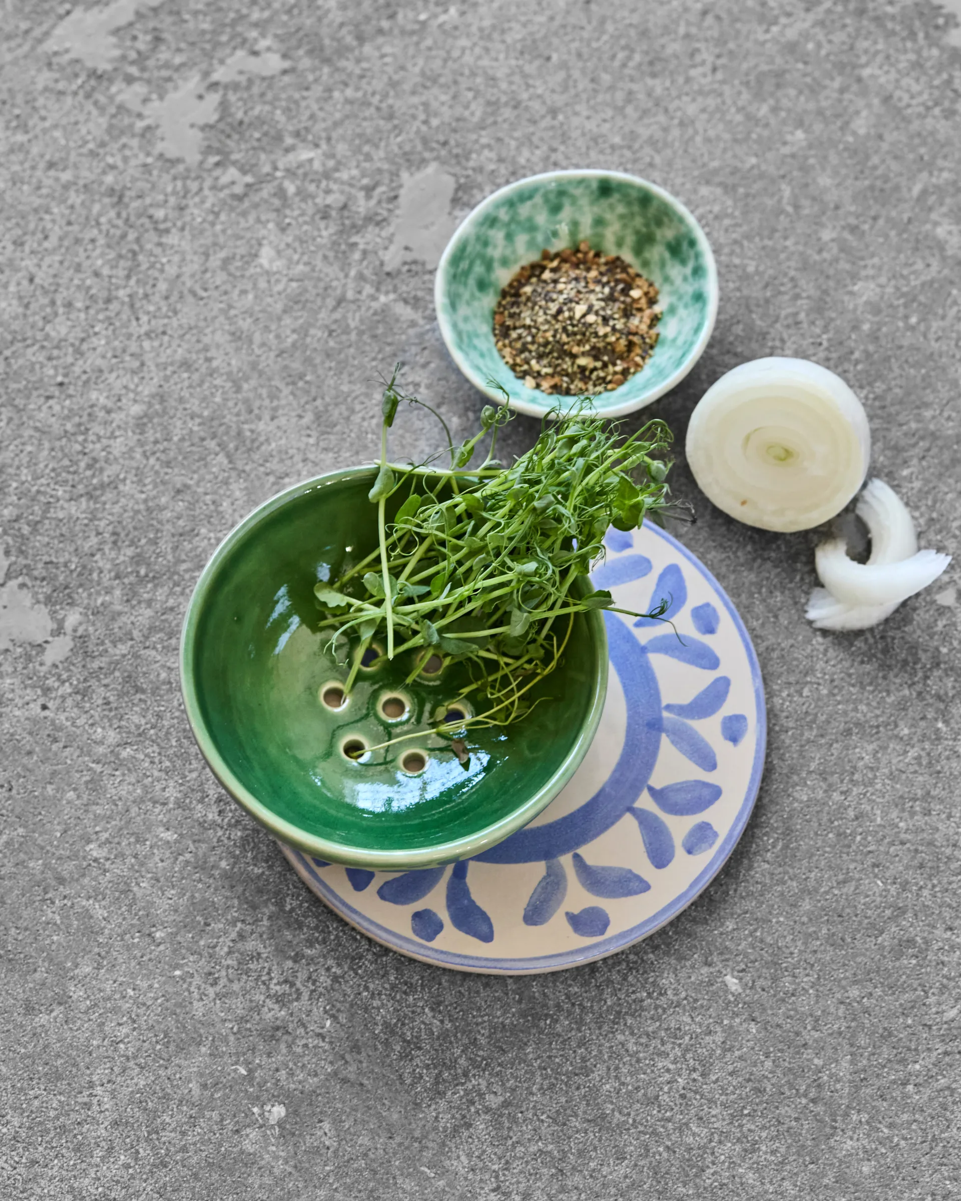 Diva sil Ø12x4,5 cm, Grön House Doctor