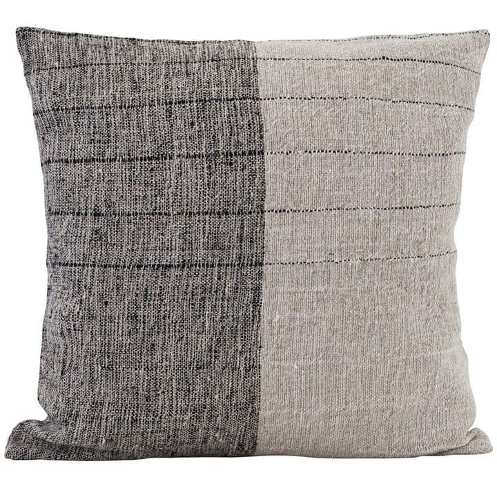 Dived kuddfodral 50x50 cm, Svart-off white House Doctor