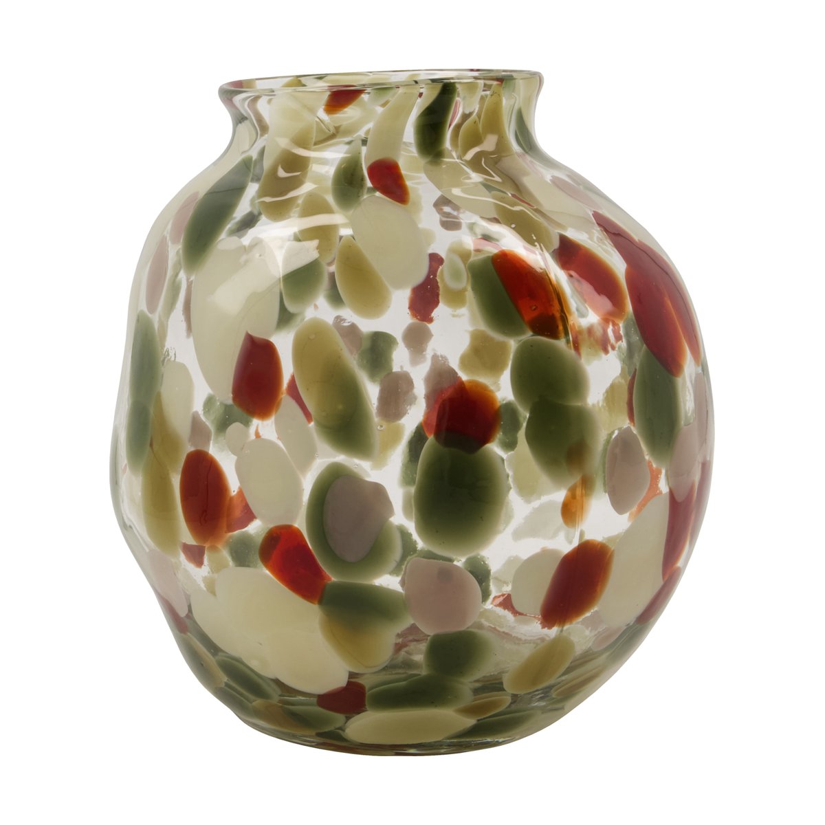 House Doctor Dot vas 23 cm Multi | Skandinavisk Design | Vaser | Multi