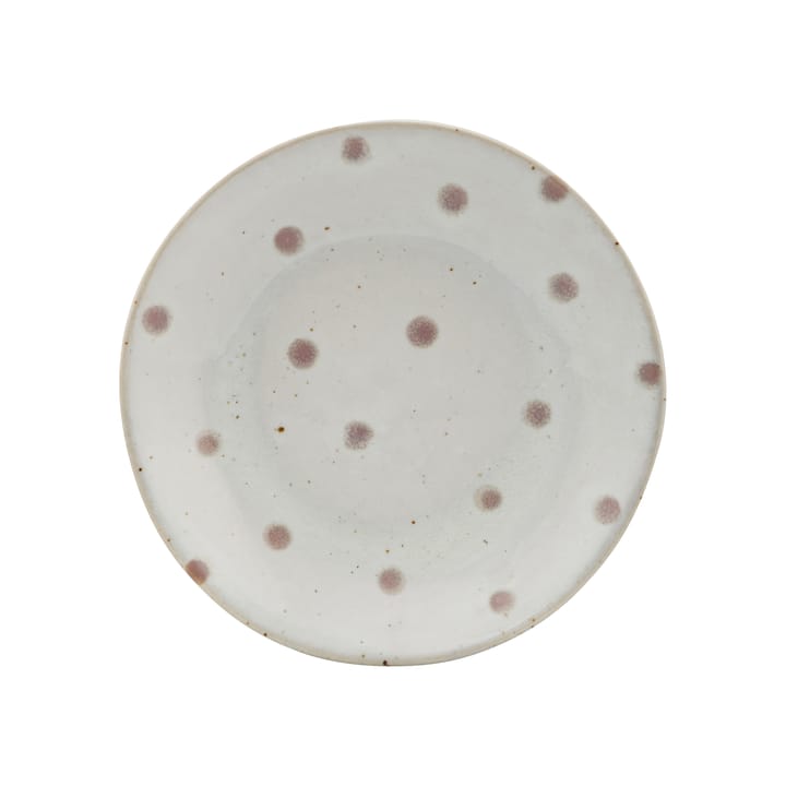 Dots tallrik Ø15,7 cm, Vit-grön House Doctor