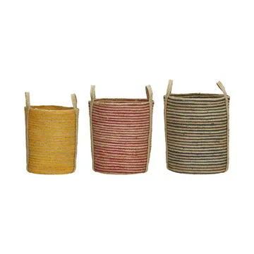 Dungi förvaringskorgar 3-pack - Multi - House Doctor