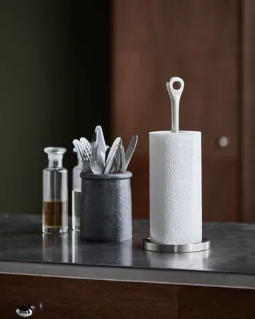 Eden hushållspappershållare - Borstad silverfärg, 35,5 cm - House Doctor