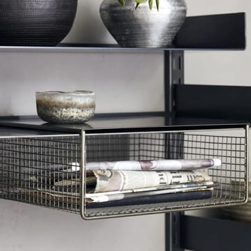 Fari metallkorg 30x35 cm 2-pack - Svart - House Doctor
